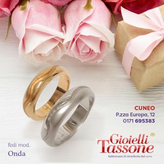 Gioielli Tassone | fedi nuziali Onda